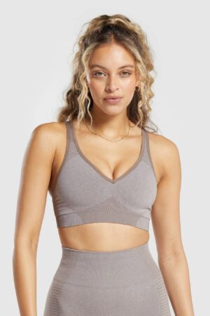 Vital Seamless V Neck Sports Bra
