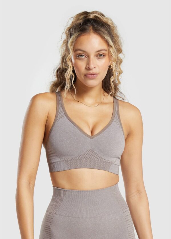 Vital Seamless V Neck Sports Bra